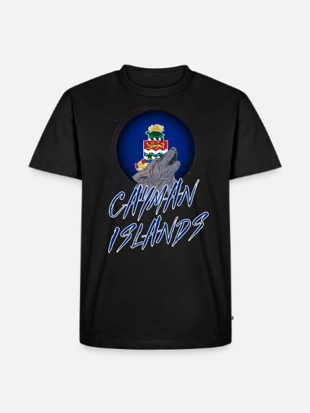 Cayman Islands - Men's Premium Organic T-Shirt - black
