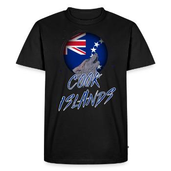 Cook (Îles) - T-shirt Premium bio Homme - noir - Devant - Nico (187cm)