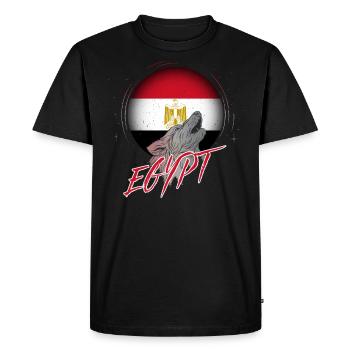 Egypt - Men's Premium Organic T-Shirt - black - Front - Nico (187cm)