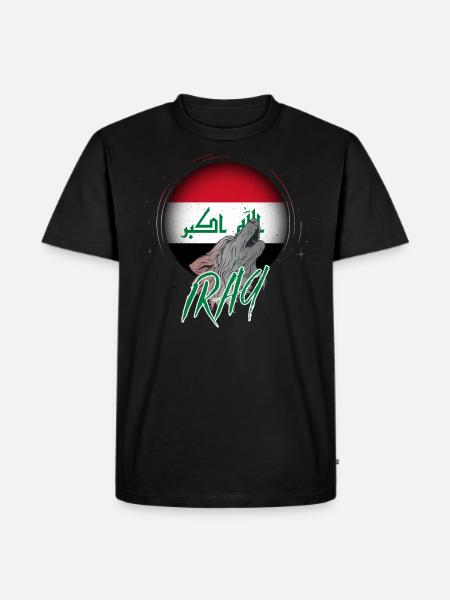 Iraq - Men's Premium Organic T-Shirt - black