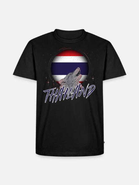 Thailand - Men's Premium Organic T-Shirt - black