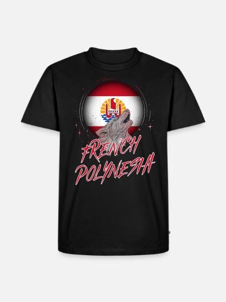 French Polynesia - Men's Premium Organic T-Shirt - black
