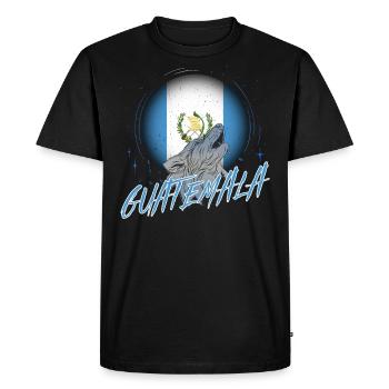 Guatemala - T-shirt Premium bio Homme - noir - Devant - Nico (187cm)