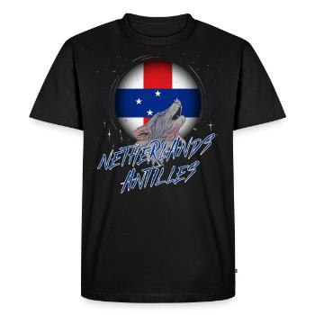 Antilles néerlandaises - T-shirt Premium bio Homme - noir - Devant - Nico (187cm)