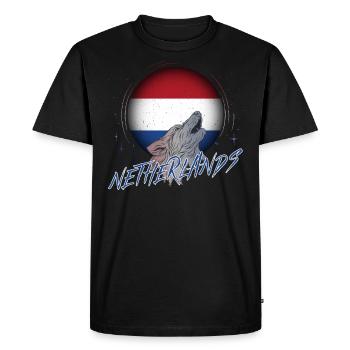 Antilles néerlandaises - T-shirt Premium bio Homme - noir - Devant - Nico (187cm)