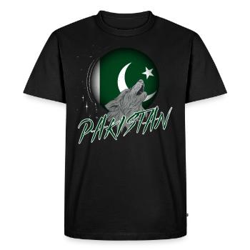 Pakistan - T-shirt Premium bio Homme - noir - Devant - Nico (187cm)