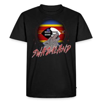 Swaziland - T-shirt Premium bio Homme - noir - Devant - Nico (187cm)
