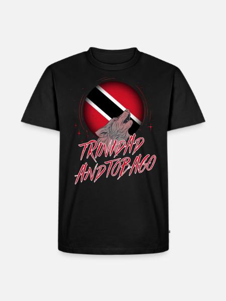 Trinité et Tobago - T-shirt Premium bio Homme - noir