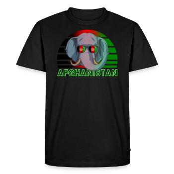 Afghanistan - T-shirt Premium bio Homme - noir - Devant - Nico (187cm)