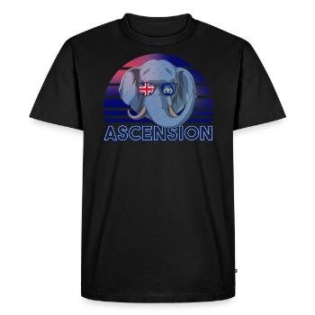 Ascension - Men's Premium Organic T-Shirt - black - Front - Nico (187cm)