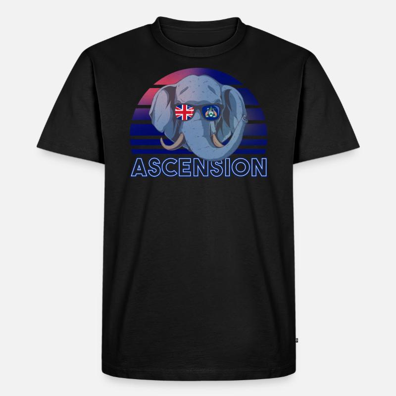 Ascension - Männer Premium Bio T-Shirt - Schwarz
