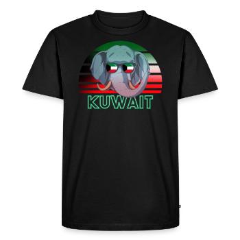 Koweït - T-shirt Premium bio Homme - noir - Devant - Nico (187cm)