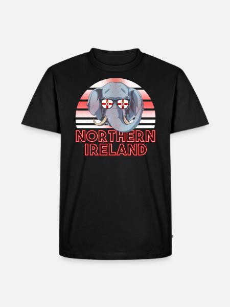 Northern Ireland - Men's Premium Organic T-Shirt - black