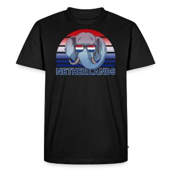 Antilles néerlandaises - T-shirt Premium bio Homme - noir - Devant - Nico (187cm)