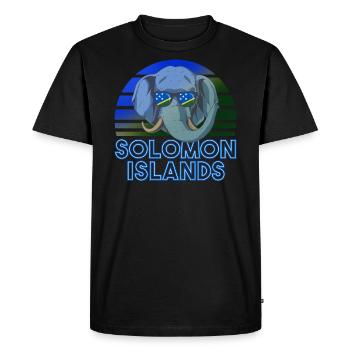 Salomon (Îles) - T-shirt Premium bio Homme - noir - Devant - Nico (187cm)