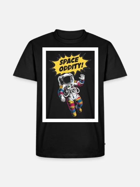 Space Oddity Aventure spatiale - T-shirt Premium bio Homme - noir