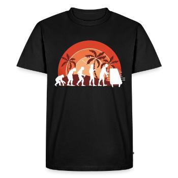 Baby-foot baby-foot - T-shirt Premium bio Homme - noir - Devant - Nico (187cm)