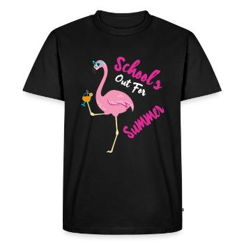 Écoles pour l’été - T-shirt Premium bio Homme - noir - Devant - Nico (187cm)
