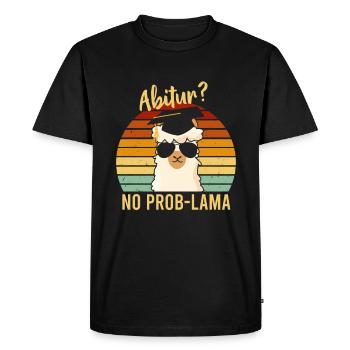 Abitur No Problama 2022 - T-shirt Premium bio Homme - noir - Devant - Nico (187cm)