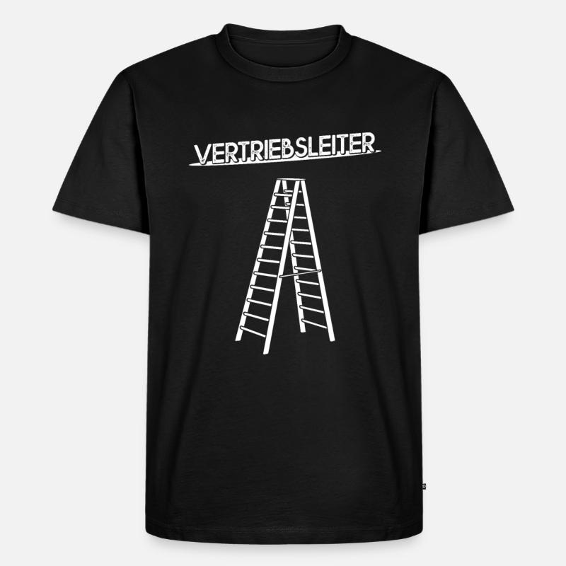 Vertriebsleiter - Männer Premium Bio T-Shirt - Schwarz