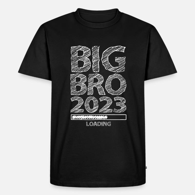 Big Bro 2023 Loading - Men's Premium Organic T-Shirt - black