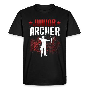 Jeunes Archers Archers Archers Archers - T-shirt Premium bio Homme - noir - Devant - Nico (187cm)