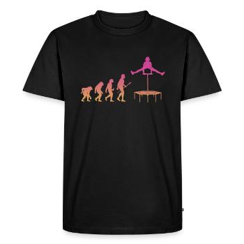 Evolution Trampoline Trampoline Gymnaste - T-shirt Premium bio Homme - noir - Devant - Nico (187cm)
