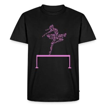 Ballet de gymnastique - T-shirt Premium bio Homme - noir - Devant - Nico (187cm)