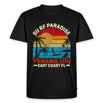 Planche à voile, sports nautiques - T-shirt Premium bio Homme - noir - Devant - Nico (187cm)