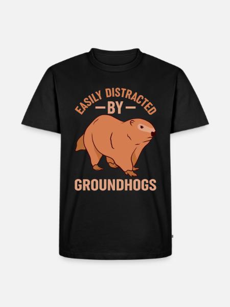 Groundhog Day! - Groundhog Day - Men's Premium Organic T-Shirt - black