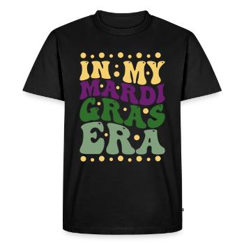 Mardi Gras - T-shirt Premium bio Homme - noir - Devant - Nico (187cm)