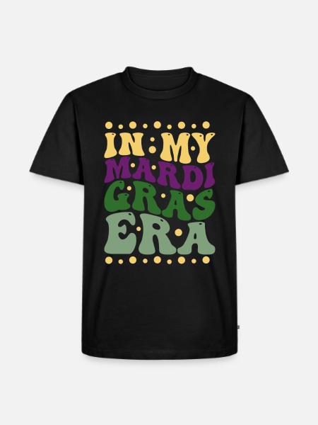 Mardi Gras - Men's Premium Organic T-Shirt - black