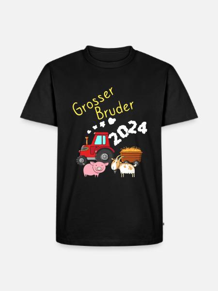 Big Brother 2024 - Men's Premium Organic T-Shirt - black