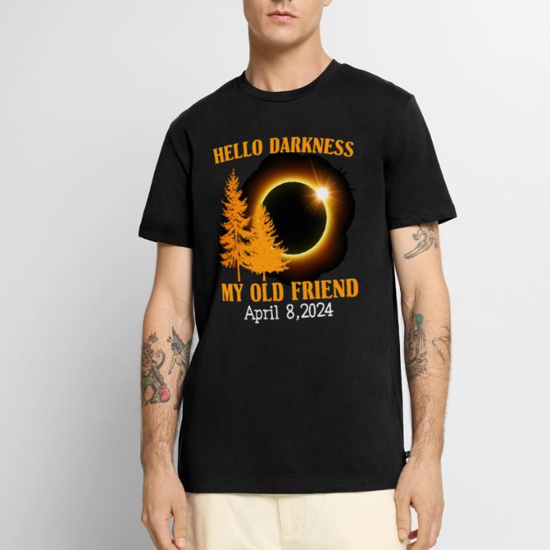 Solar Eclipse - Explore the Darkness Men's Premium Organic T-Shirt