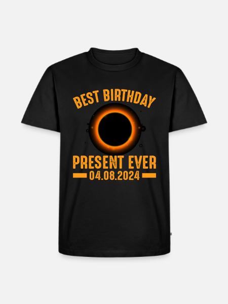 Éclipse solaire - Explorez l’obscurité - T-shirt Premium bio Homme - noir