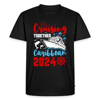 Cruise Command 2024 - Men's Premium Organic T-Shirt - black - Front - Nico (187cm)