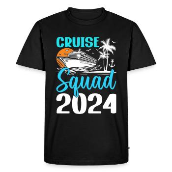 Cruise Command 2024 - Men's Premium Organic T-Shirt - black - Front - Nico (187cm)