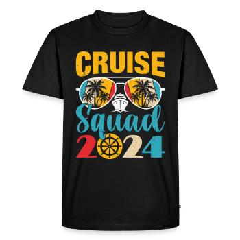 Cruise Command 2024 - Men's Premium Organic T-Shirt - black - Front - Nico (187cm)