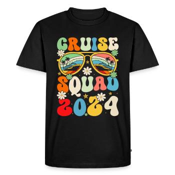 Cruise Command 2024 - Men's Premium Organic T-Shirt - black - Front - Nico (187cm)