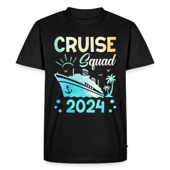 Cruise Command 2024 - Men's Premium Organic T-Shirt - black - Front - Nico (187cm)
