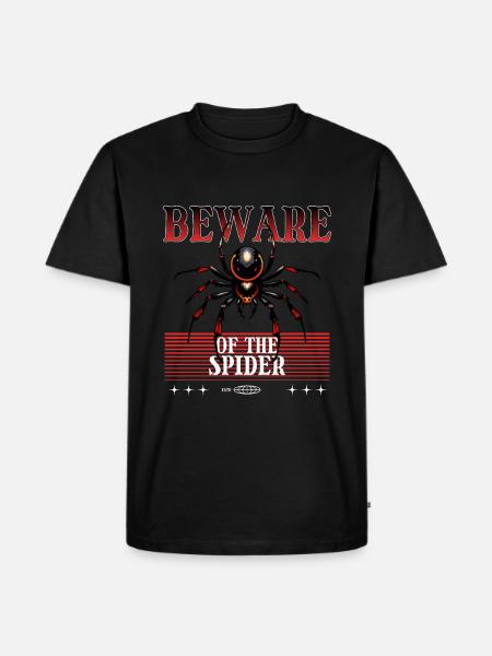 Spider - Men's Premium Organic T-Shirt - black
