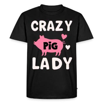 Animal cochon - T-shirt Premium bio Homme - noir - Devant - Nico (187cm)