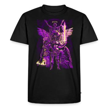 Warrior of the Magic Skull - Men's Premium Organic T-Shirt - black - Front - Nico (187cm)