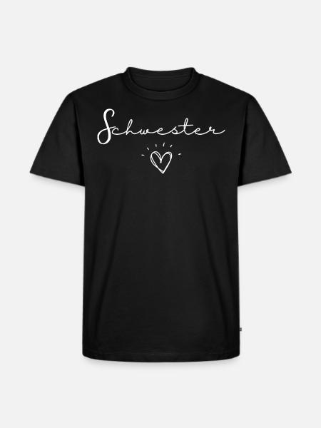 schwester - Men's Premium Organic T-Shirt - black