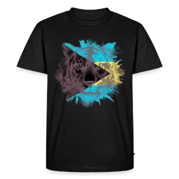 Bahamas - T-shirt Premium bio Homme - noir - Devant - Nico (187cm)