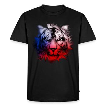 République tchèque - T-shirt Premium bio Homme - noir - Devant - Nico (187cm)