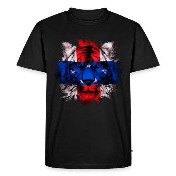 Antilles néerlandaises - T-shirt Premium bio Homme - noir - Devant - Nico (187cm)
