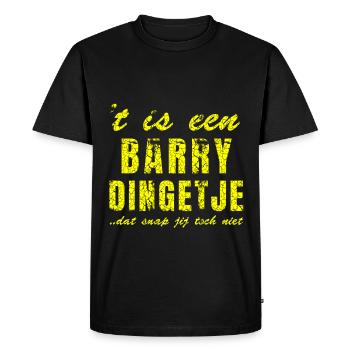 Personal gifts for Barry - Men's Premium Organic T-Shirt - black - Front - Nico (187cm)