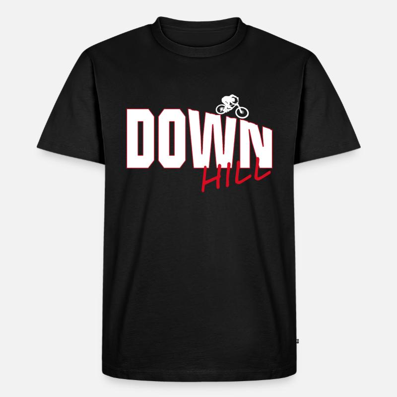 Biking - Männer Premium Bio T-Shirt - Schwarz