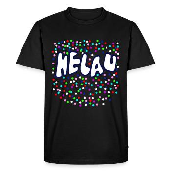 helau carnaval confettis carnaval t-shirt fascisme - T-shirt Premium bio Homme - noir - Devant - Nico (187cm)